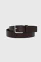 Tommy Jeans curea de piele maro AM0AM12044