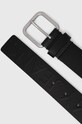 Tommy Jeans curea de piele AM0AM12044 negru SS24