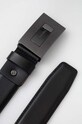 Usnjen pas Calvin Klein K50K511357 črna SS24