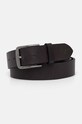 Calvin Klein Jeans pasek skórzany brązowy K50K511421