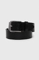 Kožený opasok Calvin Klein Jeans Planet friendly čierna K50K511518