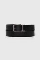 Двусторонний ремень Calvin Klein Jeans имитация натуральной кожи чёрный K50K511515