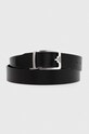 Emporio Armani curea de piele cu doua fete Y4S502.Y221E.NOS negru SS24