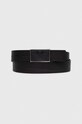 Emporio Armani pasek skórzany czarny Y4S620.YQ47I
