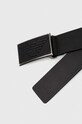 Emporio Armani pasek skórzany Y4S620.YQ47I czarny SS24