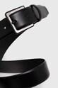 Kožený pásek HUGO 50516554 černá SS24
