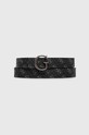 Ремінь Guess синтетичний чорний BMGILO.P4230