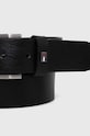 Tommy Hilfiger curea de piele AM0AM12166 negru SS24