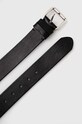 Marc O'Polo pasek skórzany 40227749501103 czarny SS24