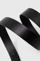 Двосторонній шкіряний ремінь Karl Lagerfeld чорний