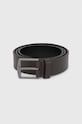 Δερμάτινη ζώνη Calvin Klein Planet friendly καφέ K50K511571