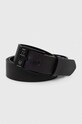 Kožený opasok Diesel DIESEL LOGO BLUESTAR II BELT čierna X08880.P1913