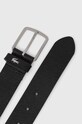 Lacoste curea si husa din piele RC4090 negru SS24