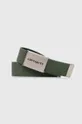 зелёный Ремень Carhartt WIP Clip Belt Chrome Unisex