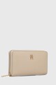 Πορτοφόλι Tommy Hilfiger AW0AW16093 μπεζ SS24