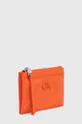Calvin Klein portfel pomarańczowy