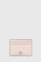 рожевий Шкіряний чохол на банківські карти Lauren Ralph Lauren Жіночий