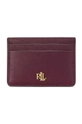 Lauren Ralph Lauren carcasa din piele piele burgundia 432876732