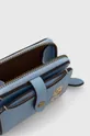 niebieski Polo Ralph Lauren portfel skórzany