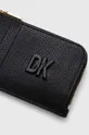 Δερμάτινο πορτοφόλι DKNY μαύρο