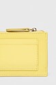 Twinset portfel skórzany 241TB7401 żółty SS24