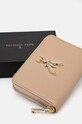 Patrizia Pepe portofel de piele bej 8Q0017.L001