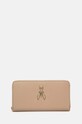 Patrizia Pepe portofel de piele bej 8Q0020.L001