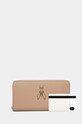 Patrizia Pepe portofel de piele 8Q0020.L001 bej