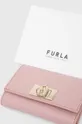розовый Кожаный кошелек Furla