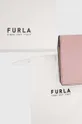 ροζ Δερμάτινο πορτοφόλι Furla