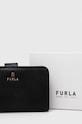 Шкіряний гаманець Furla чорний WP00314.ARE000.O6000
