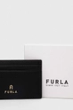 Kožni etui za kartice Furla Temeljni materijal: 100% Prirodna koža Postava: 100% Viskoza