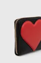 Δερμάτινο πορτοφόλι DKNY HEART OF NY μαύρο