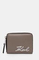 Karl Lagerfeld portofel imitatie de piele gri 240W3202