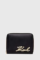 Karl Lagerfeld portofel imitatie de piele negru 240W3202