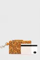 oranžová Kožená peňaženka Tommy Hilfiger