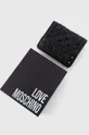 čierna Peňaženka Love Moschino