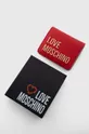 czerwony Love Moschino portfel