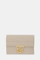Coccinelle portfel skórzany skóra licowa beżowy E2.MD5.11.D6.01