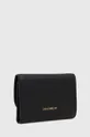 Kožená peňaženka Coccinelle čierna