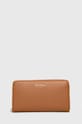 Coccinelle portfel skórzany skóra licowa brązowy E2.MW5.11.32.01
