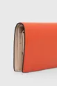 Кожаный кошелек Furla оранжевый