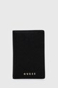Puzdro na karty Guess puzdro na karty čierna RW1631.P4201