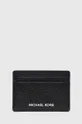 чорний Шкіряний чохол на банківські карти MICHAEL Michael Kors Жіночий