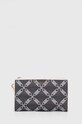 MICHAEL Michael Kors portfel tekstylny czarny 34S4GJ6W4J