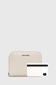 Peňaženka Calvin Klein K60K611688 béžová