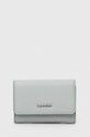 Calvin Klein portfel imitacja skóry licowej szary K60K611934