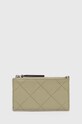 Tory Burch portofel de piele piele verde 152602.300