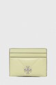 Tory Burch carcasa din piele piele verde 154993.300