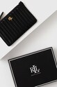 Lauren Ralph Lauren portfel skórzany czarny 432917935
